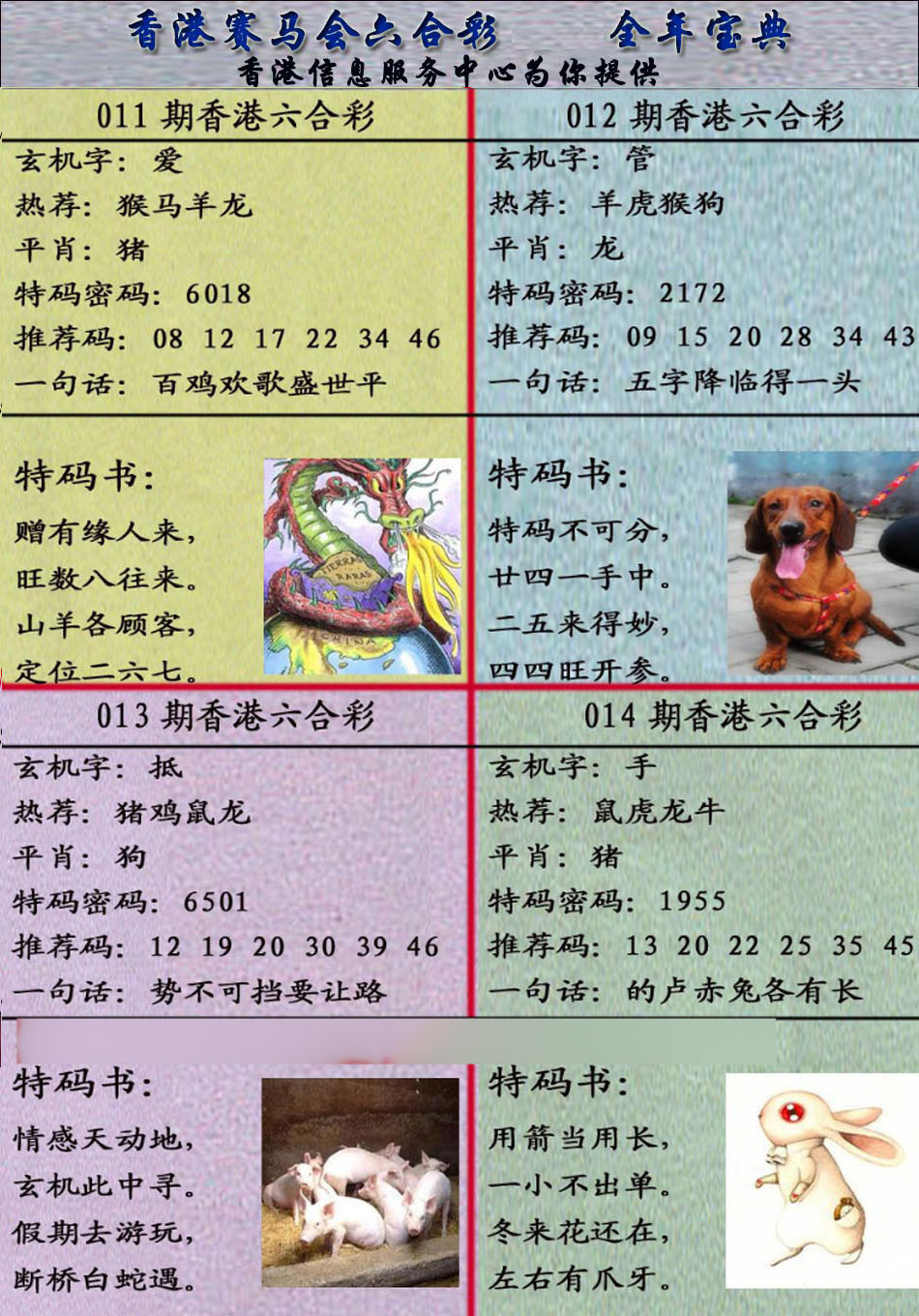 014期宝典报[图]